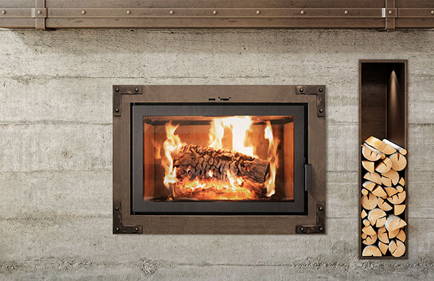 Elegance 36 by Ambiance | Wood Fireplace | Flame Center
